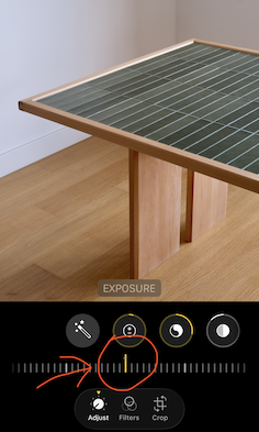 iOS thumbwheel