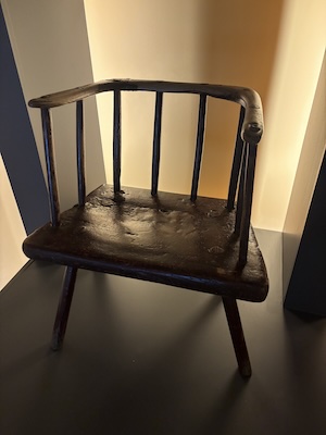 An Irish lowback chair