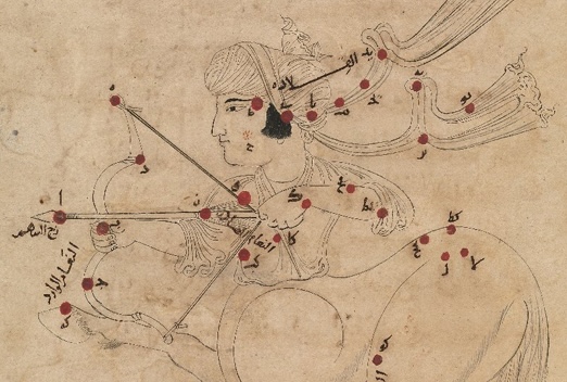 Sagittarius from Abd al-Rahman al-Sufi’s Book of the Fixed Stars