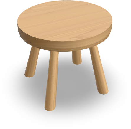 A low milking stool