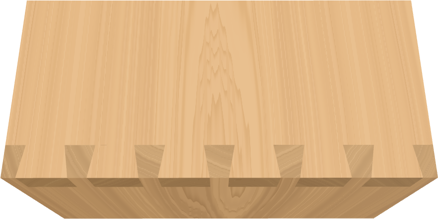 Uniform dovetail spacing